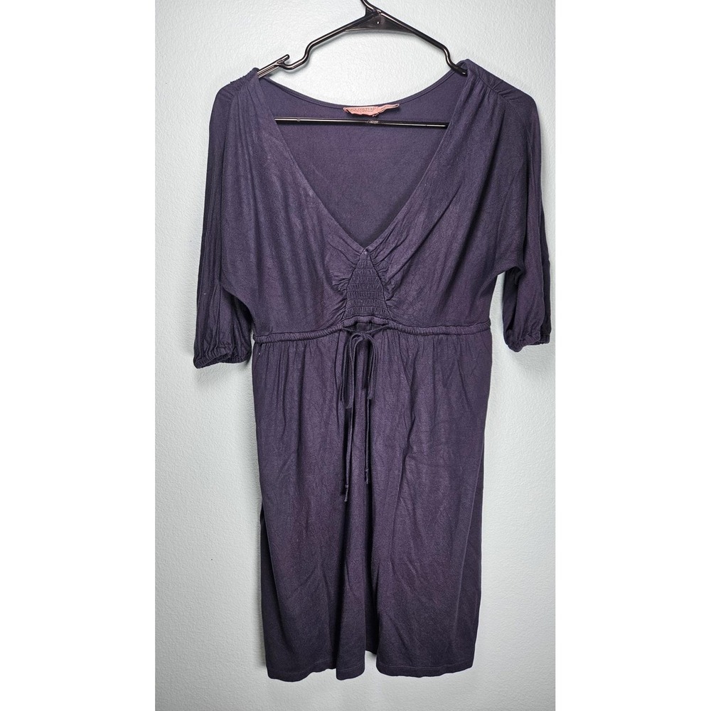 Juicy Couture Women's V Neck Blue Lightweight Dress Size Small